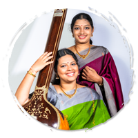 Image of Archana & Samanvi for the Indian Classical Music Festival February 2026, Purana Gitam, Bharatiya Samagana Sabha in Bangalore.